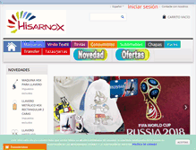 Tablet Screenshot of hisarnox.com